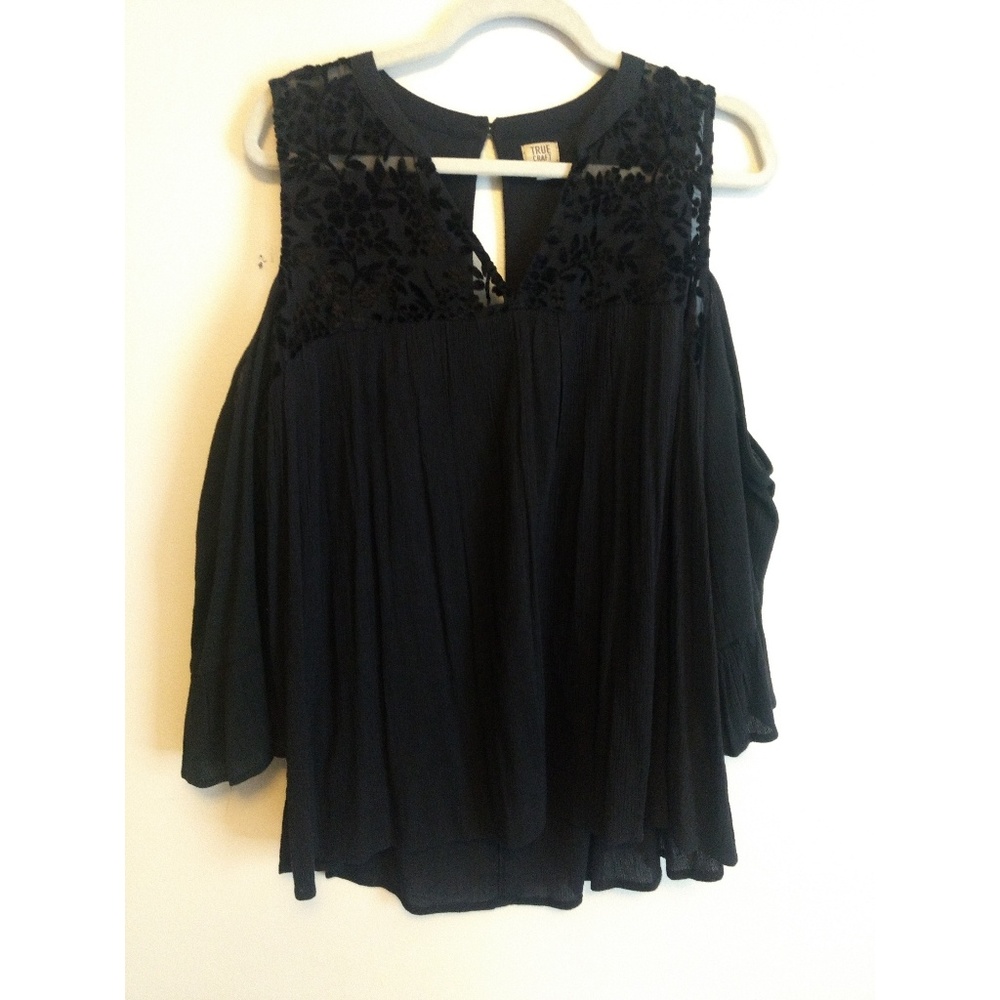 Off-the-shoulder blouse